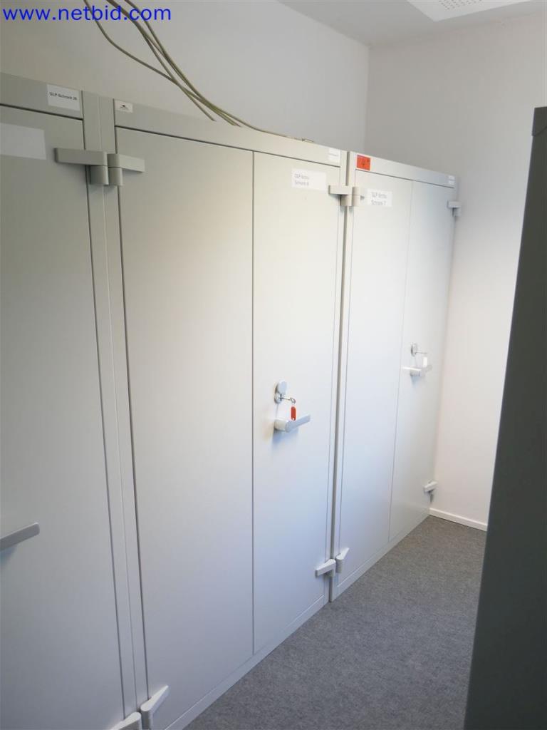 Used 2 Steel office cabinets (27 - 28) for Sale (Auction Premium) | NetBid Industrial Auctions