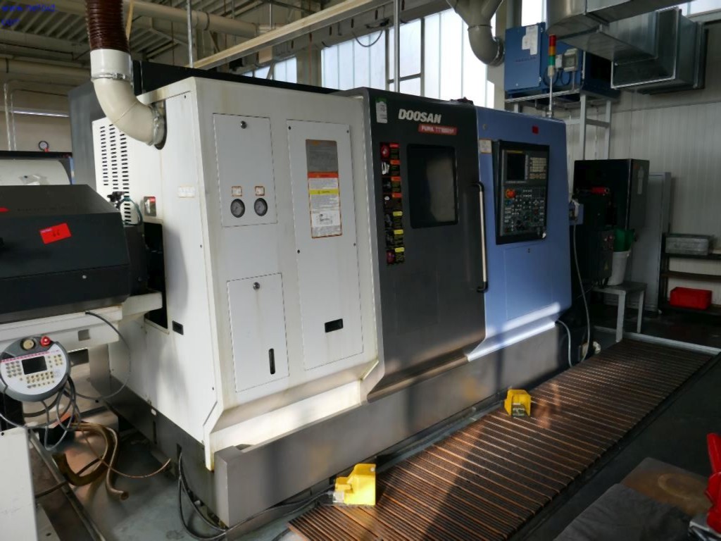 Doosan Puma TT1800SY Pozioma tokarka CNC z przesuwanym wrzeciennikiem kupisz używany(ą) (Auction Premium) | NetBid Polska