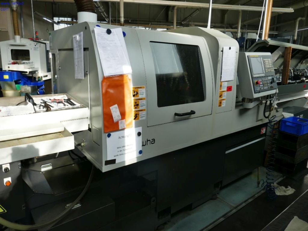 Hanwha XD38II Horizontal-CNC-Langdrehautomat