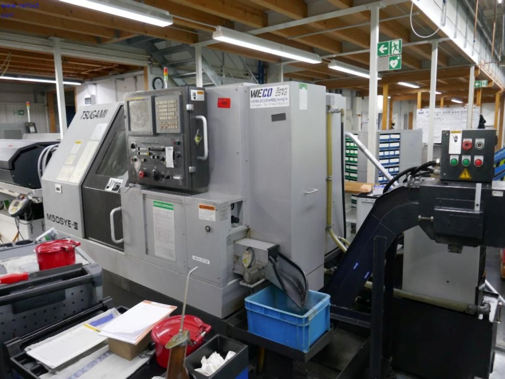 Used Tsugami M50SYE-III Horizontalna stružnica CNC z drsno glavo (nagrada se lahko spremeni) for Sale (Auction Premium) | NetBid Slovenija