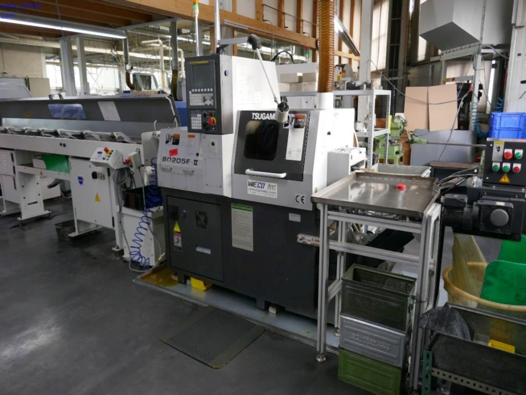 Used Tsugami BO205E-II Horizontalna stružnica CNC z drsno glavo (nagrada se lahko spremeni) for Sale (Auction Premium) | NetBid Slovenija