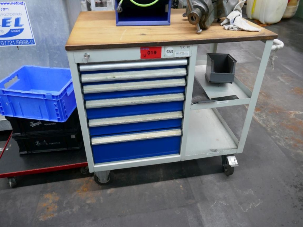 Lutz mobile Werkbank/Werkzeugschrank (0520)