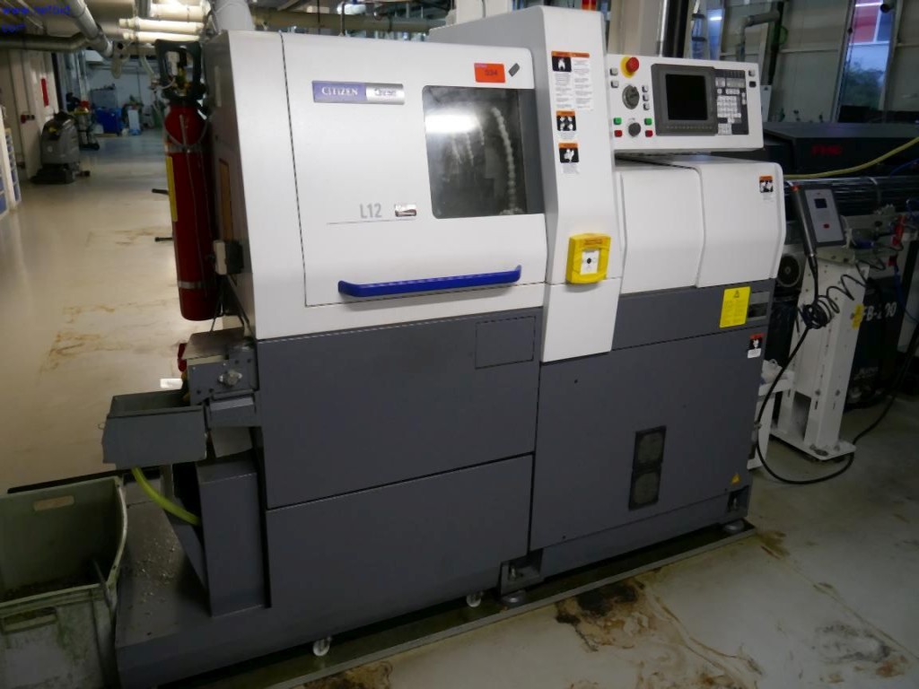 Citizen Cincom L12X-2M10 Swiss-type lathe (The award is subject to reservation)