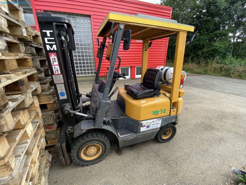 Used TCM FG14N18 LPG forklift for Sale (Auction Premium) | NetBid Industrial Auctions