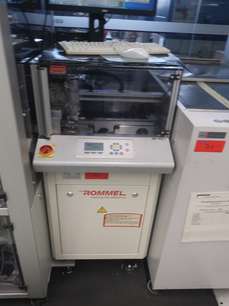 Rommel BM 500 T Conveyor with laser marking system