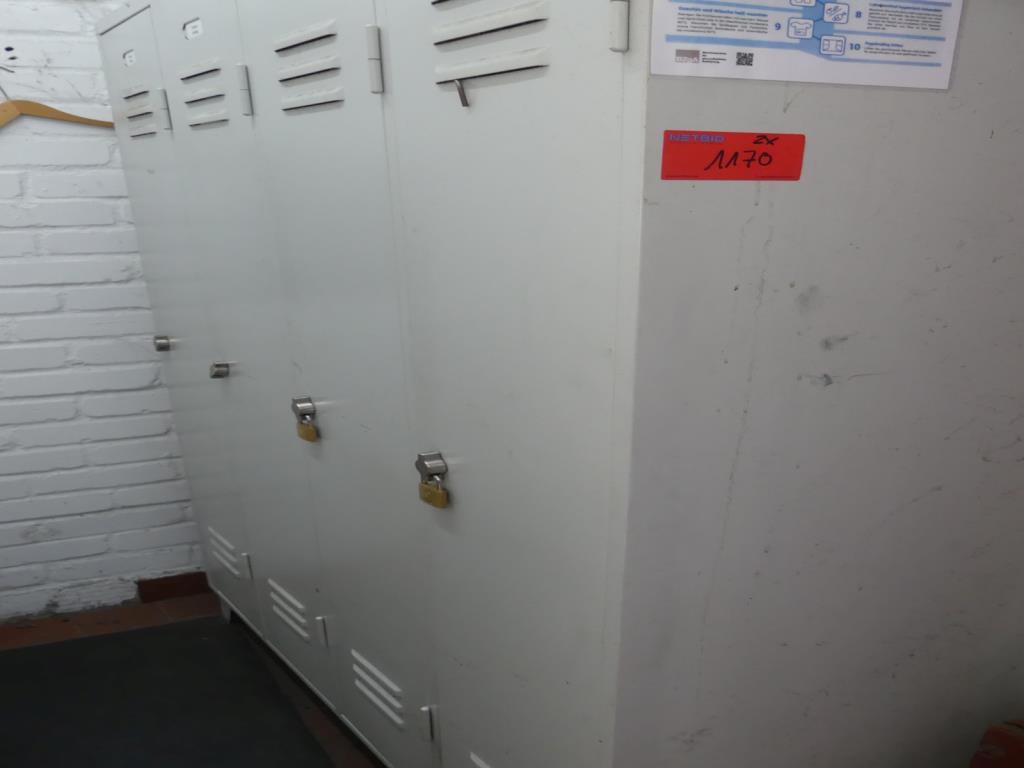 Used 2 Quadruple locker for Sale (Auction Premium) | NetBid Industrial Auctions