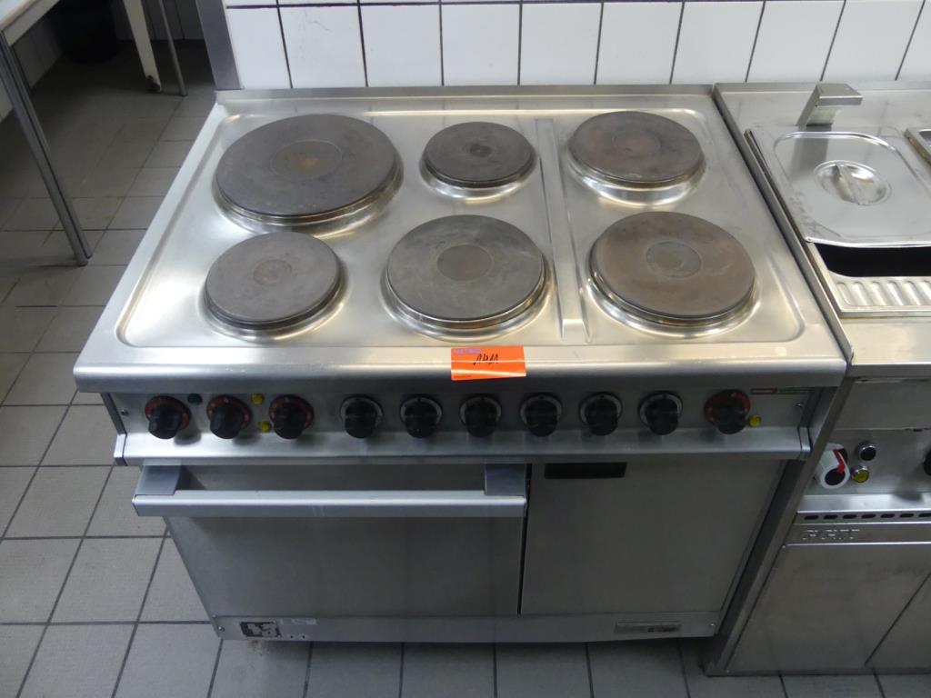 Used Krefft Gewerbeanlagen GmbH 6-plate electric stove for Sale (Auction Premium) | NetBid Industrial Auctions