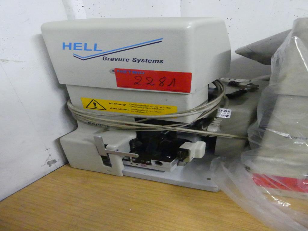 Used Hell Gravure Systems Sprint Easy II Stitch setting gauge for Sale (Auction Premium) | NetBid Industrial Auctions