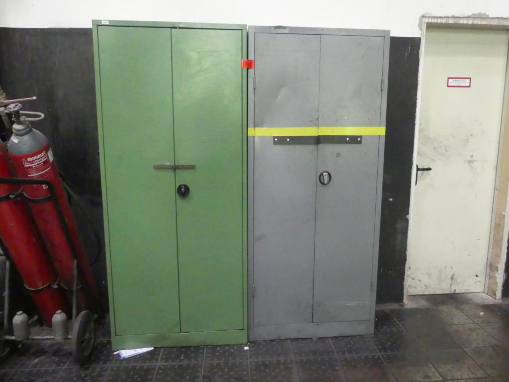 2 Stahlschränke gebraucht kaufen (Auction Premium) | NetBid Industrie-Auktionen