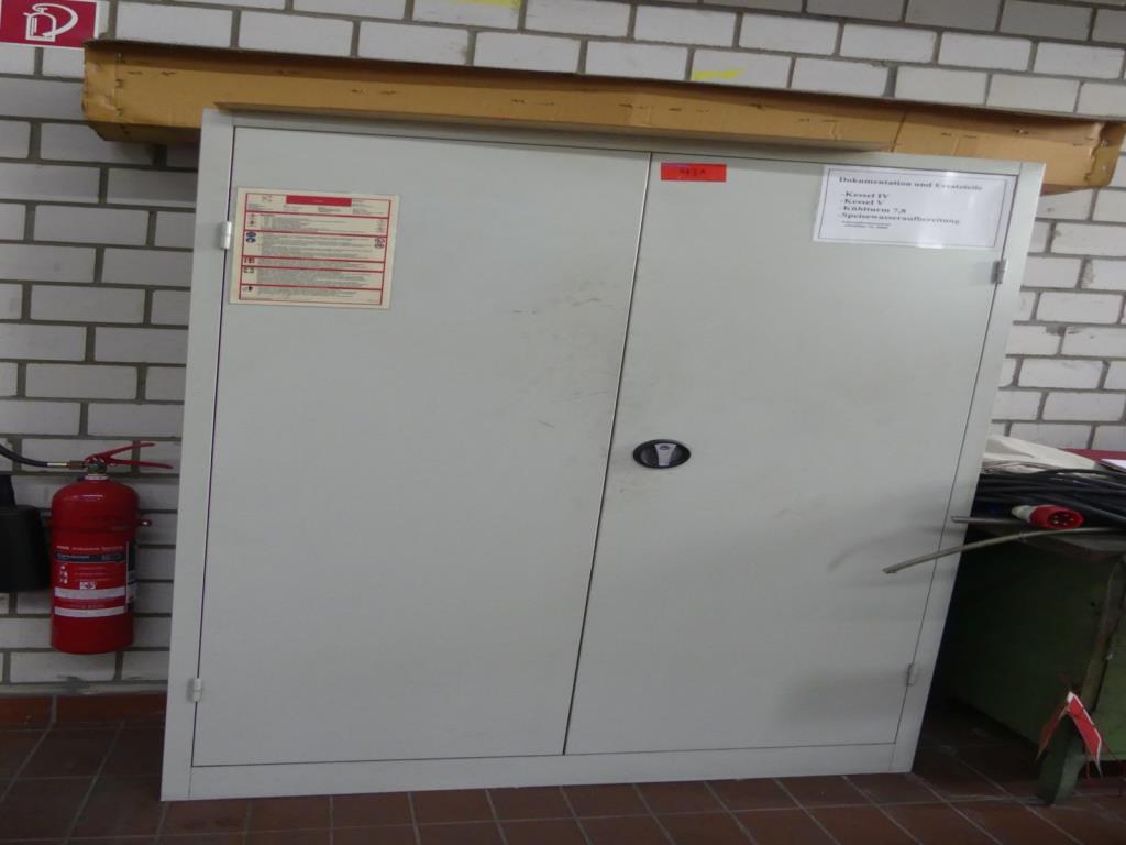 Used Steel hinged door cabinet for Sale (Auction Premium) | NetBid Industrial Auctions