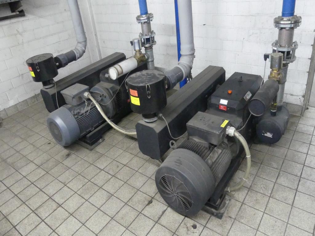 Used Vacuum and blast air supply for Sale (Auction Premium) | NetBid Industrial Auctions