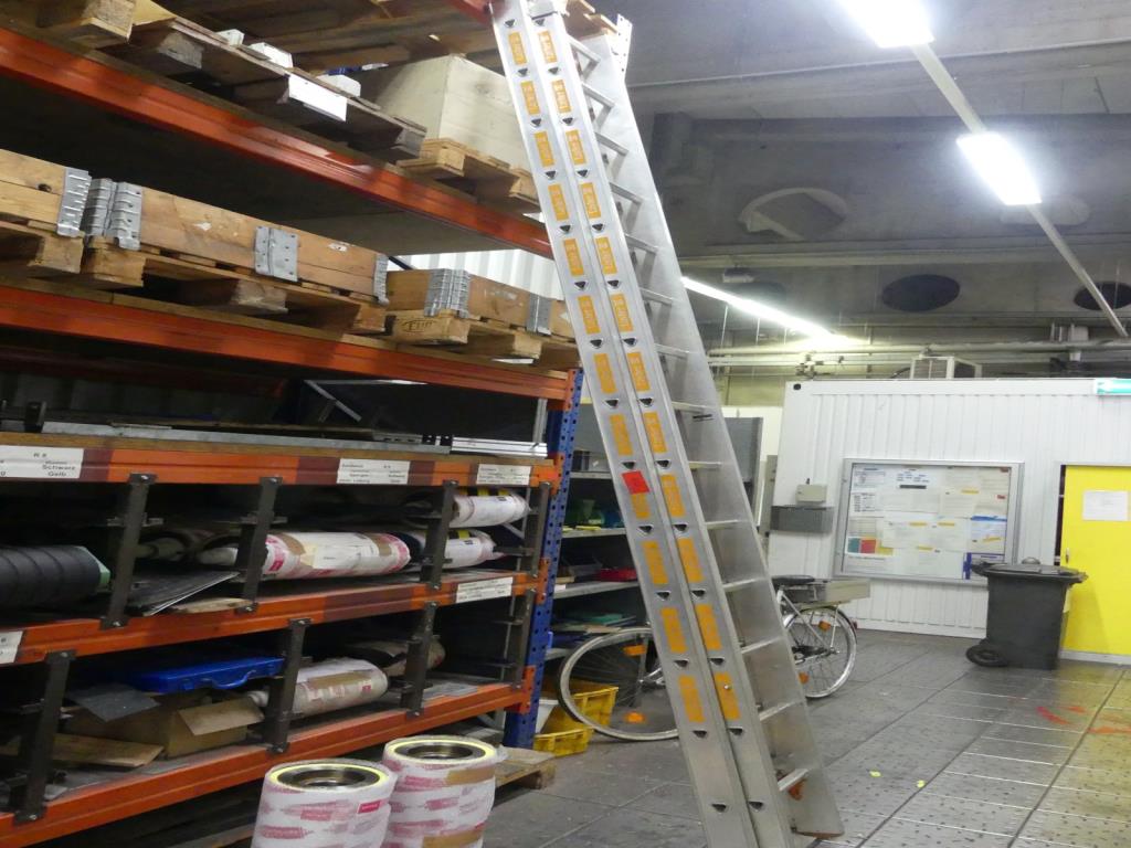 Used Layher Extension ladder for Sale (Auction Premium) | NetBid Industrial Auctions