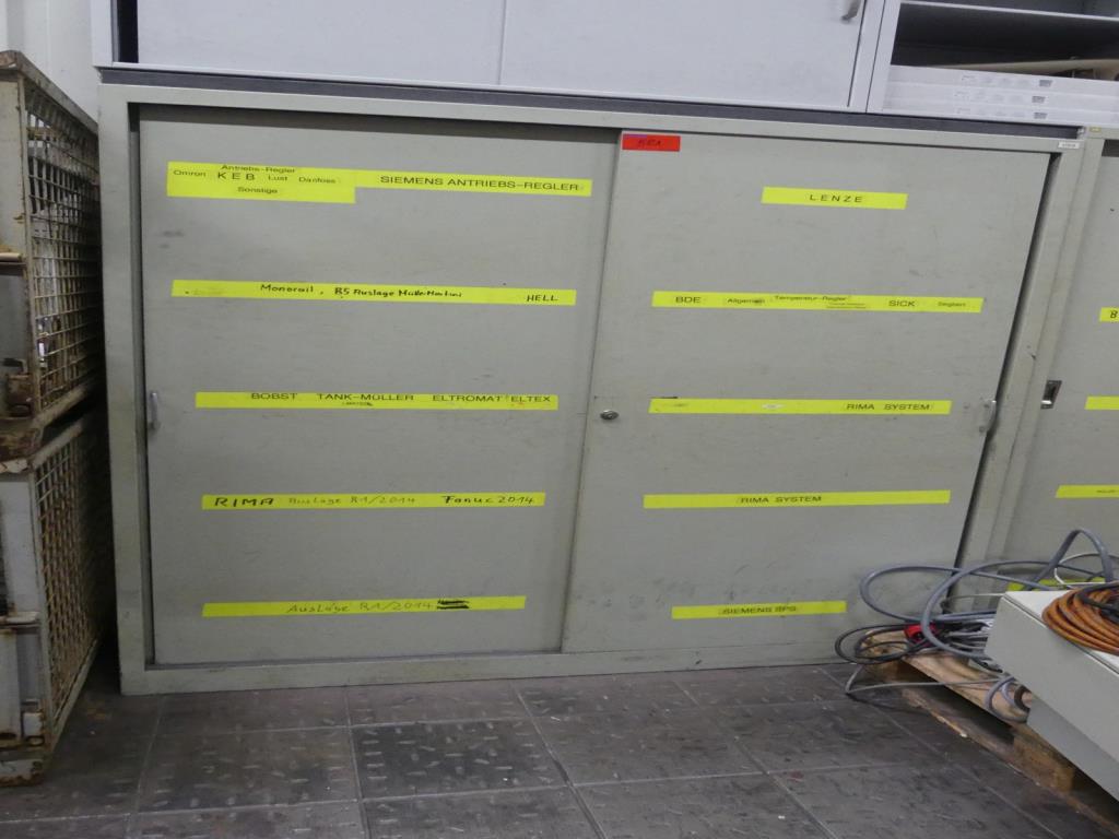 Used Sliding steel door wardrobe for Sale (Auction Premium) | NetBid Industrial Auctions