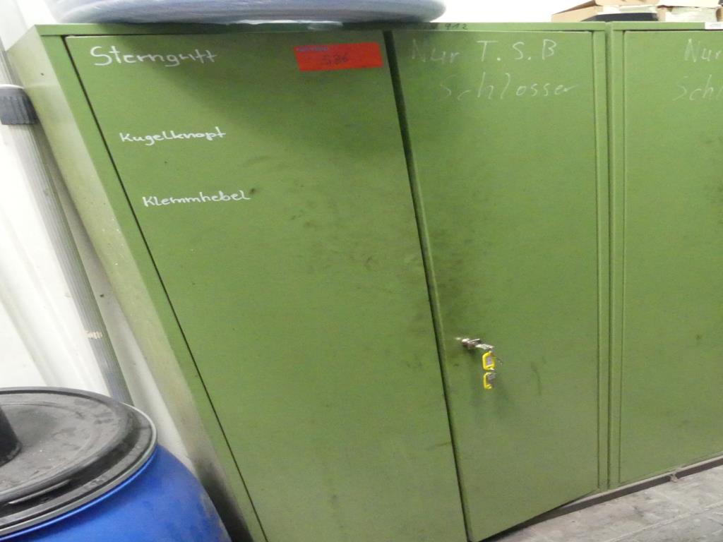 Used Steel hinged door cabinet for Sale (Auction Premium) | NetBid Industrial Auctions