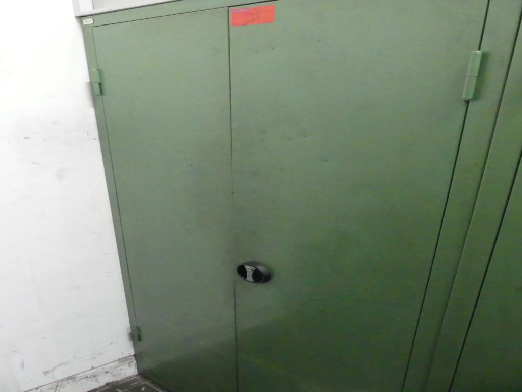 Used Steel hinged door wardrobe for Sale (Auction Premium) | NetBid Industrial Auctions