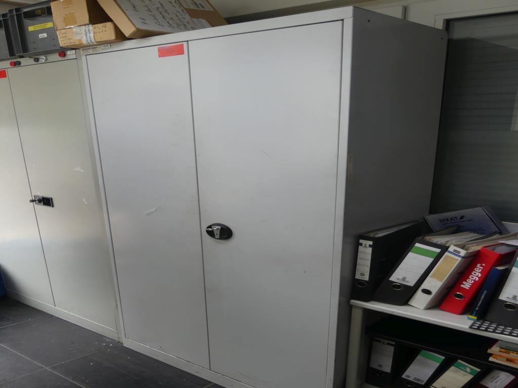 Used Kaiser + Kraft Steel hinged door cabinet for Sale (Auction Premium) | NetBid Industrial Auctions