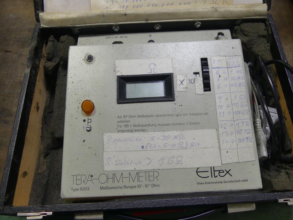 Used Eltex 6203 Tera-ohm meter for Sale (Auction Premium) | NetBid Industrial Auctions