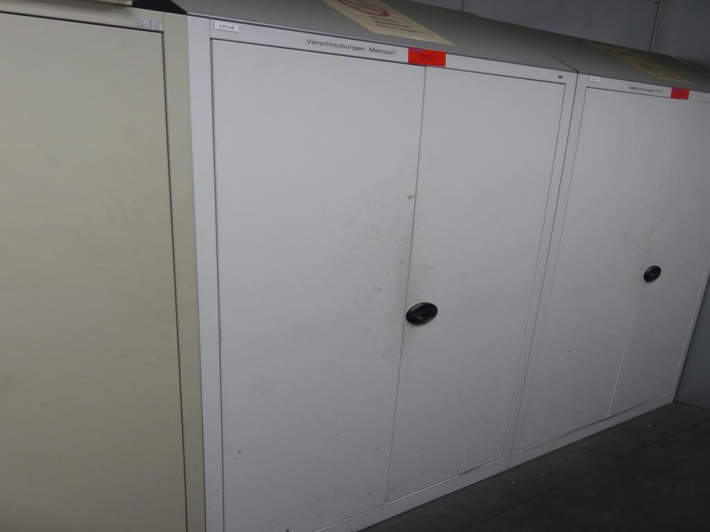 Used Steel hinged door cabinet for Sale (Auction Premium) | NetBid Industrial Auctions