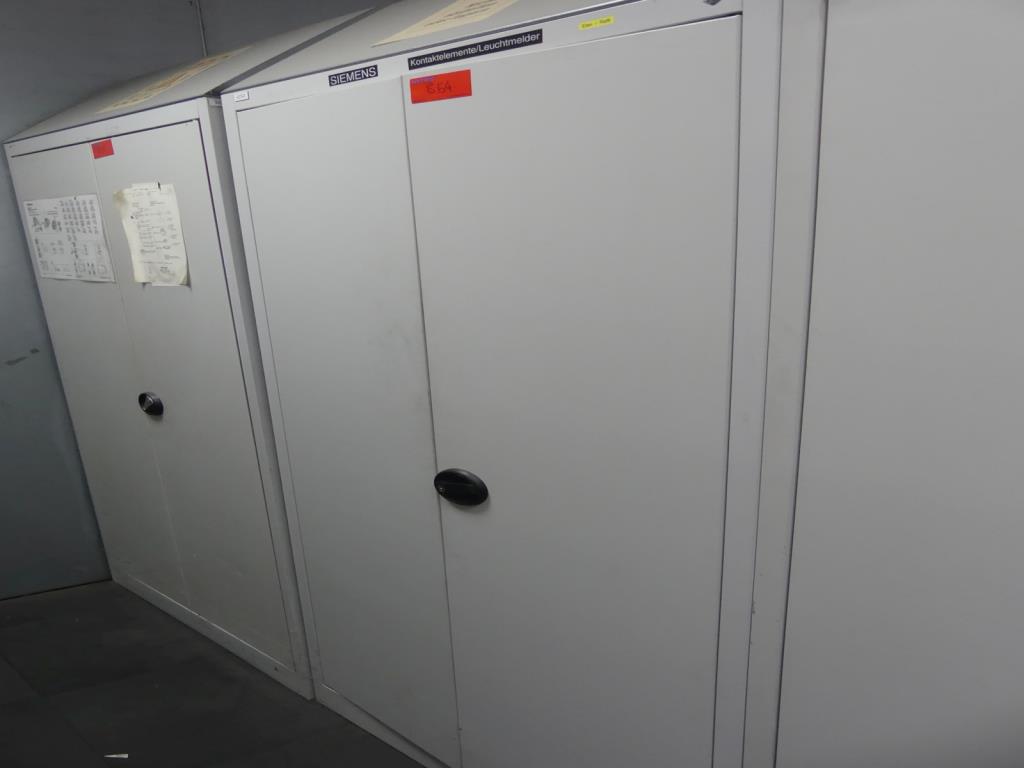 Used Steel hinged door cabinet for Sale (Auction Premium) | NetBid Industrial Auctions