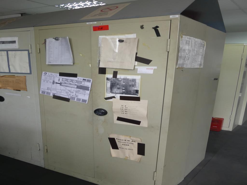 Used Steel hinged door cabinet for Sale (Auction Premium) | NetBid Industrial Auctions