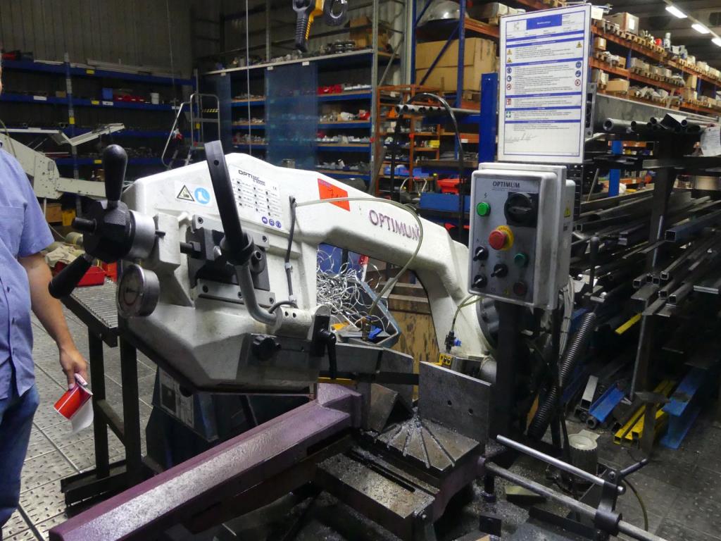 Optimum saw S 300DG Sierra de cinta