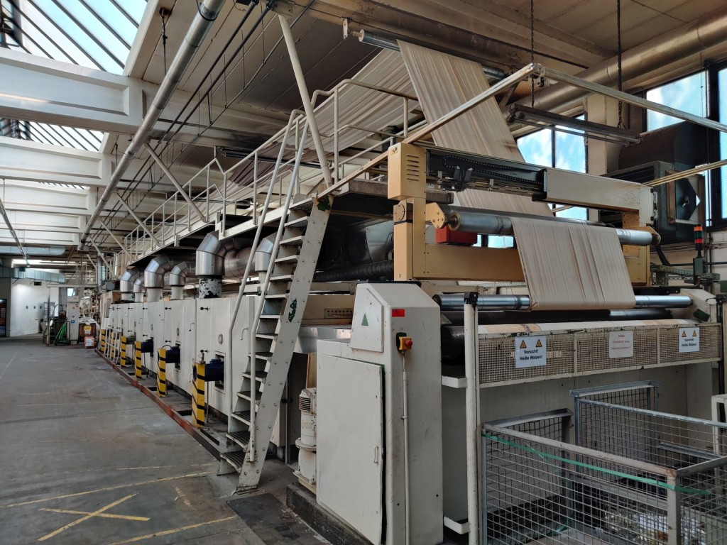 Used Brückner Stenter frame incl. gelling oven/ channel for Sale (Auction Premium) | NetBid Industrial Auctions