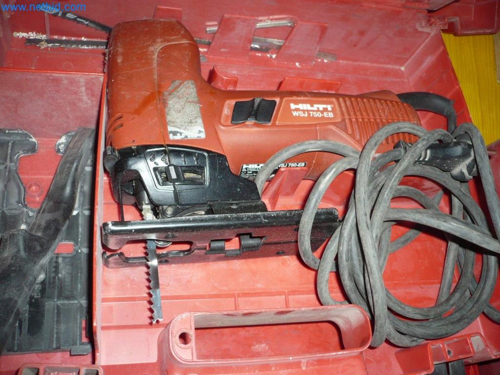 Used Hilti BSJ750-EB Pendulum action jigsaw for Sale (Trading Premium) | NetBid Industrial Auctions