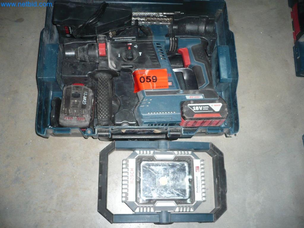 Used Bosch Cordless hammer drill for Sale (Auction Premium) | NetBid Industrial Auctions