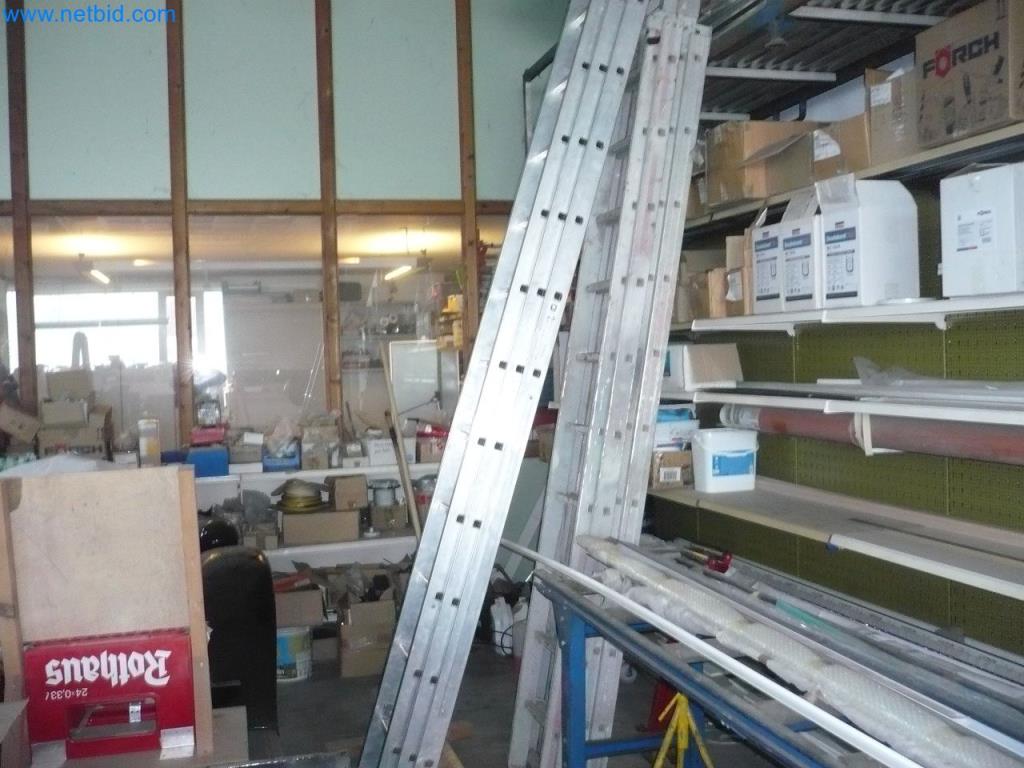 2 Aluminium uitschuifbare ladders gebruikt kopen (Auction Premium) | NetBid industriële Veilingen