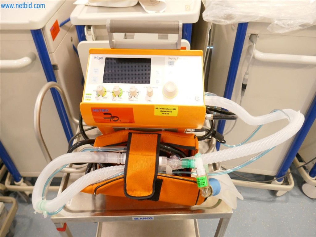 Used Dräger Oxylog 2000 plus Ventilator for Sale (Auction Premium) | NetBid Slovenija