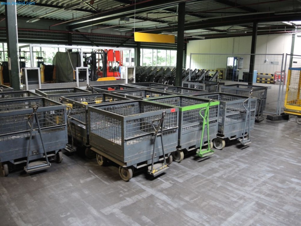 Used Herz Fördertechnik 15 Transport trolley for Sale (Auction Premium) | NetBid Industrial Auctions