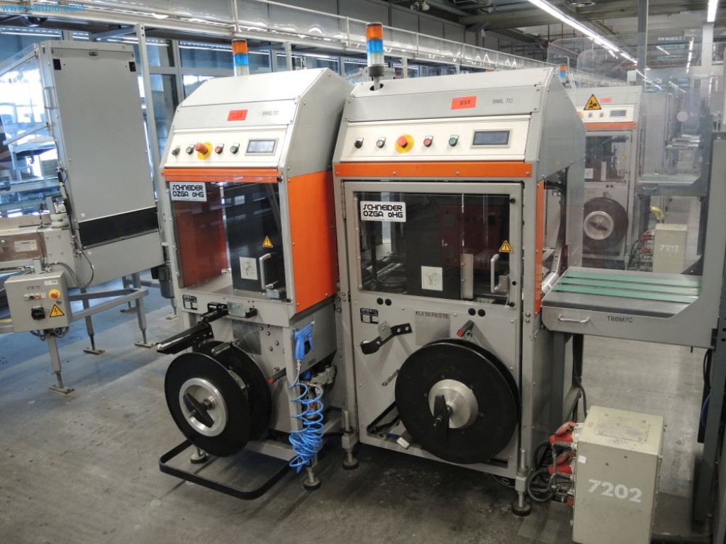 Used Schneider Ozga SSB2400L, SSB2400P 2 Plastic strap bundlers for Sale (Auction Premium) | NetBid Industrial Auctions