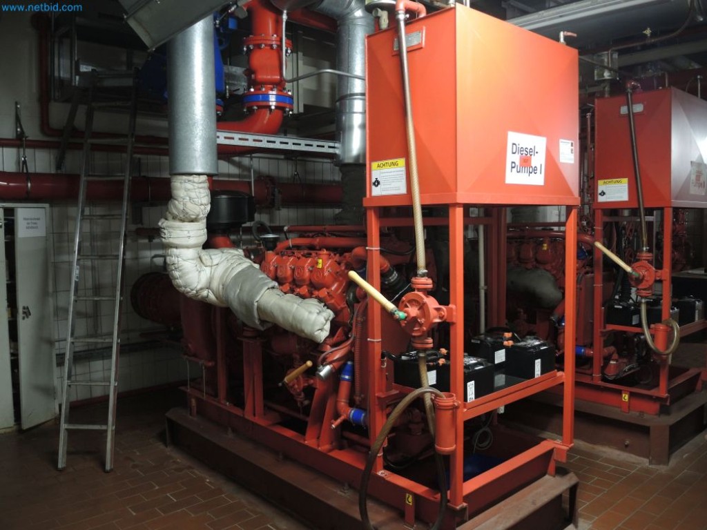 Used Diesel sprinkler system pump for Sale (Auction Premium) | NetBid Industrial Auctions