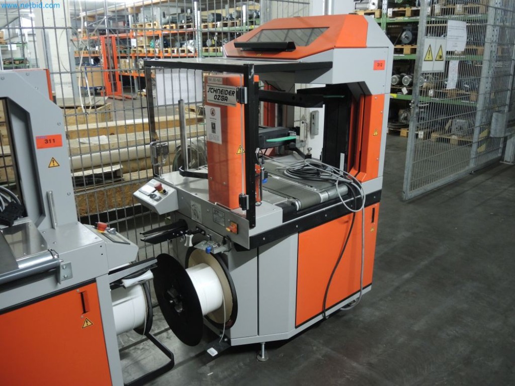 Schneider TI01 Plastic omsnoeringsmachine gebruikt kopen (Auction Premium) | NetBid industriële Veilingen