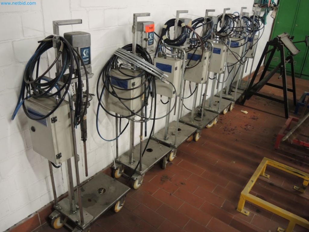 Used Graco Falcon 1 1 Posten Color pumps for Sale (Auction Premium) | NetBid Industrial Auctions