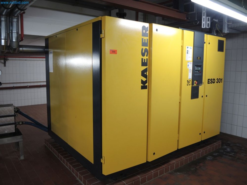 Used Kaeser ESD301 Screw compressor for Sale (Auction Premium) | NetBid Industrial Auctions