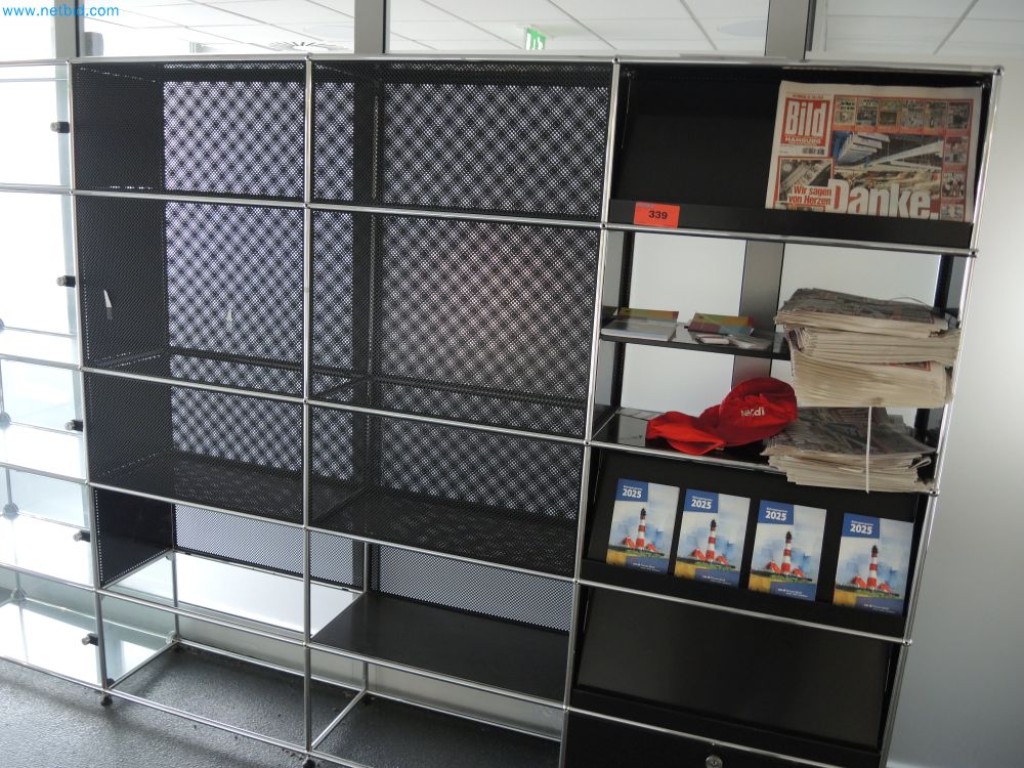 Used USM Haller Brochure display shelf for Sale (Auction Premium) | NetBid Industrial Auctions