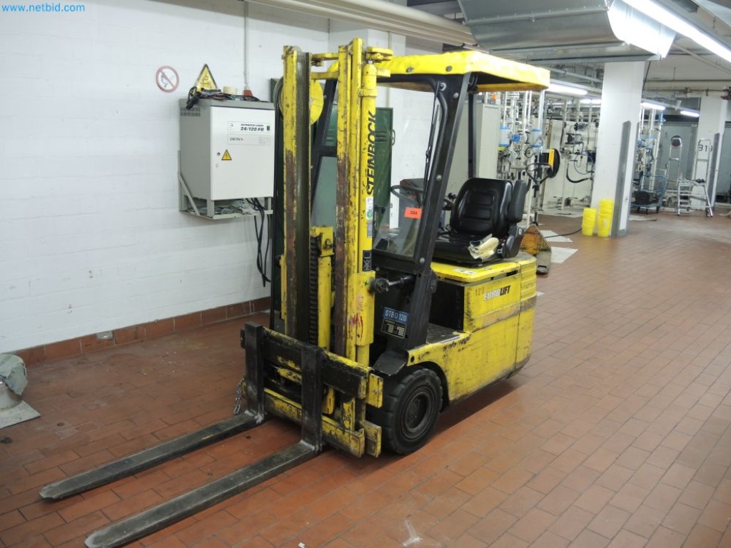 Used Steinbock EFG1,6 TD/301Z Electric forklift truck for Sale (Auction Premium) | NetBid Industrial Auctions