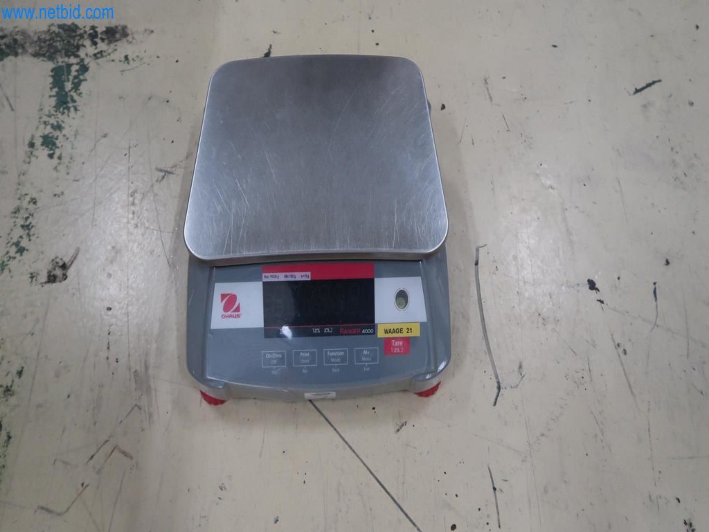 Used Ohaus Ranger 4000 Zählwaage (Waage 21) for Sale (Auction Premium) | NetBid Industrial Auctions