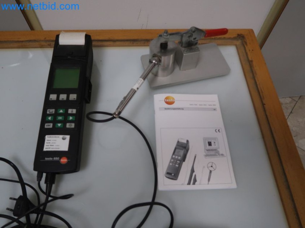 Used Testo 650 Vielfach-Messgerät for Sale (Auction Premium) | NetBid Industrial Auctions