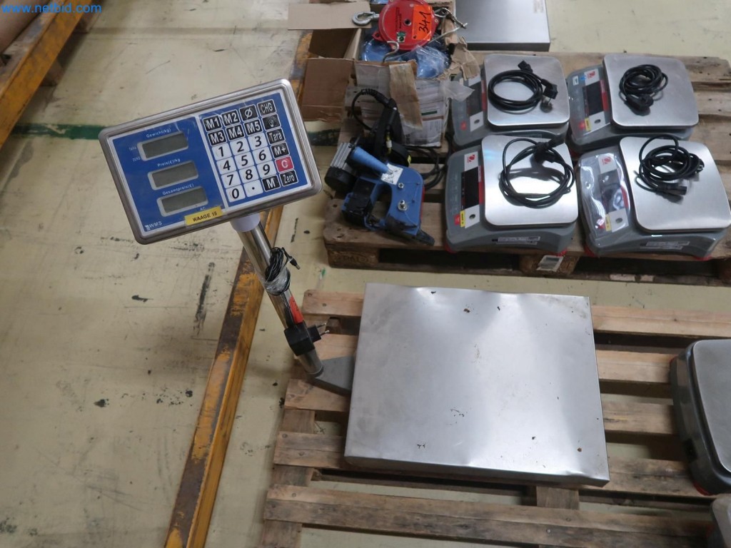 Used WMS Eingabeterminal Plattformwaage for Sale (Auction Premium) | NetBid Industrial Auctions