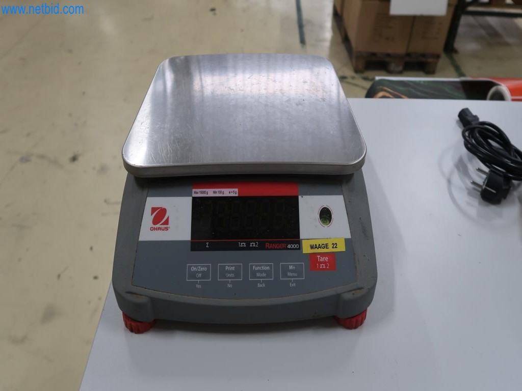 Ohaus Ranger 4000 Digital-Zählwaage (Auction Premium) | NetBid España