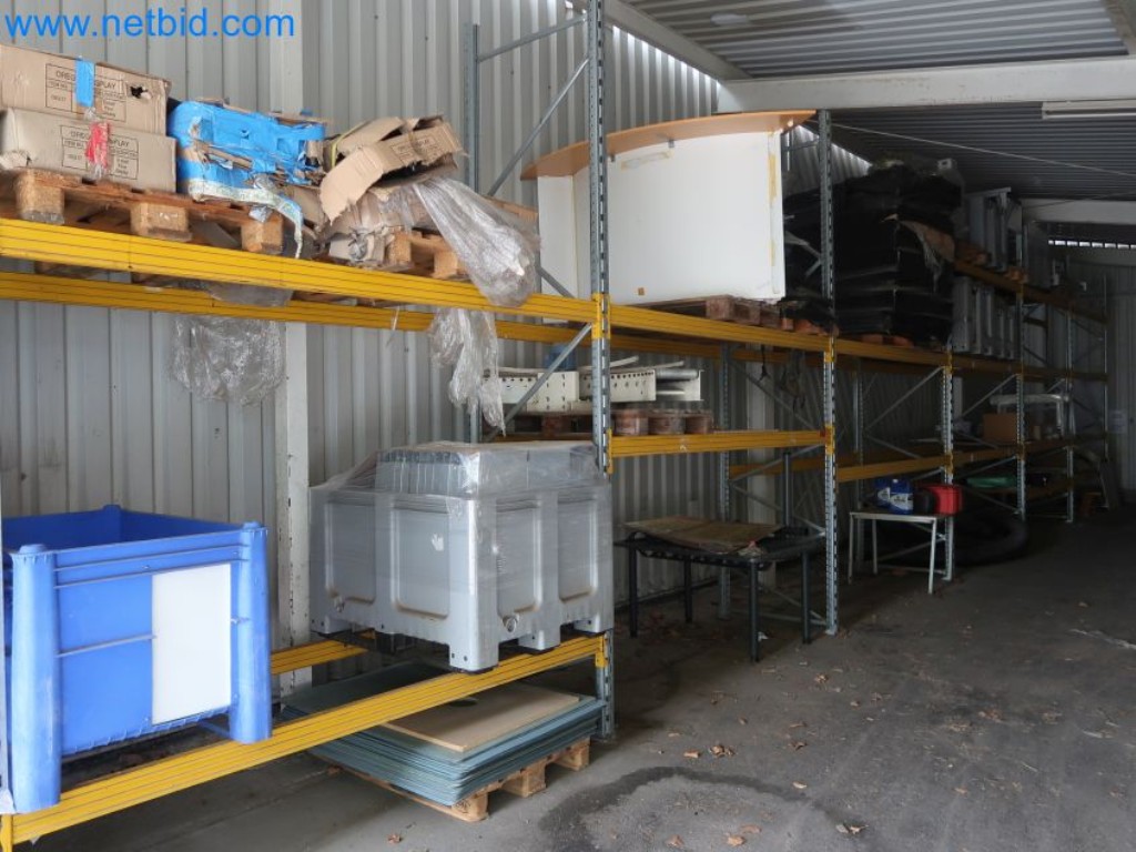 Used Palettenregal (mit Inhalt) for Sale (Auction Premium) | NetBid Industrial Auctions