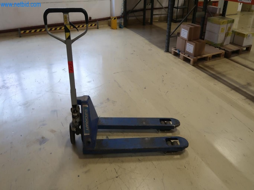 Used Eurokraft Seco HPA 20Q Gabelhubwagen for Sale (Auction Premium) | NetBid Industrial Auctions