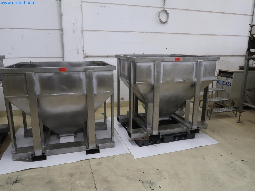 2 Material-Transportsilos gebraucht kaufen (Auction Premium) | NetBid Industrie-Auktionen