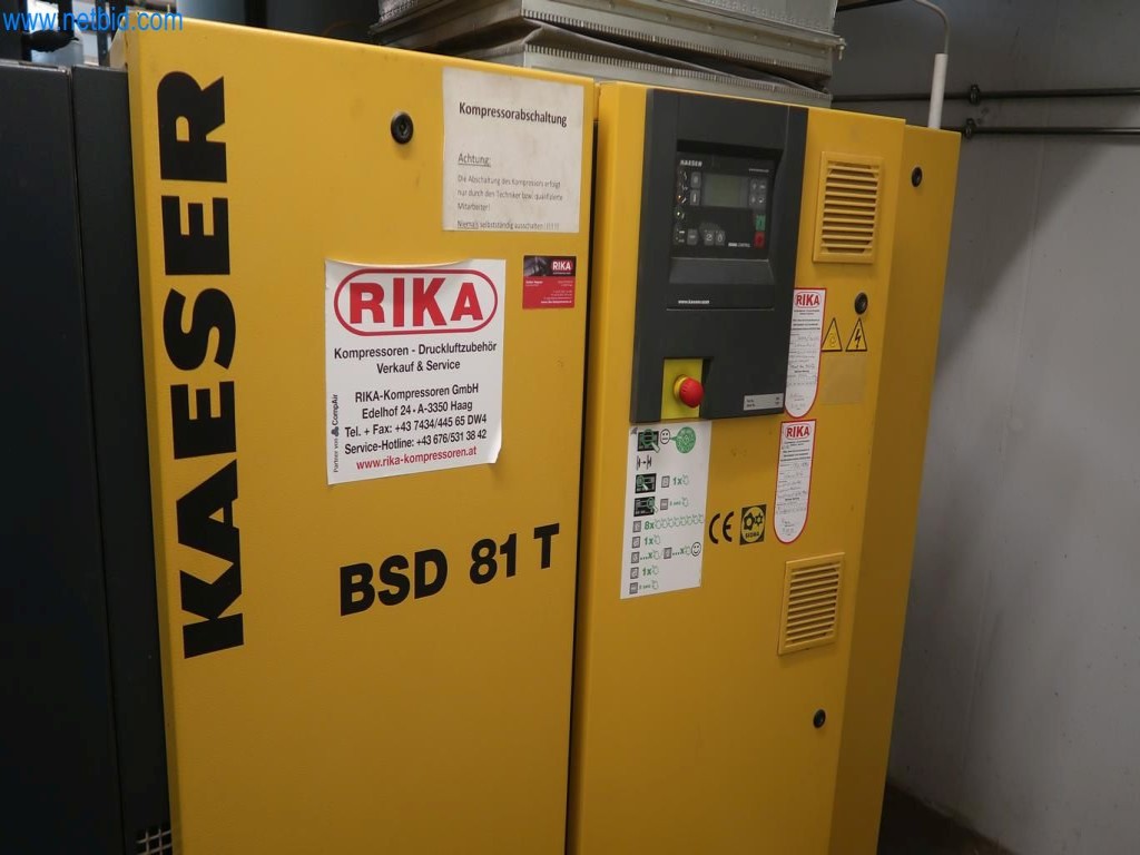 Kaeser Kompressoranlage gebraucht kaufen (Auction Premium) | NetBid Industrie-Auktionen