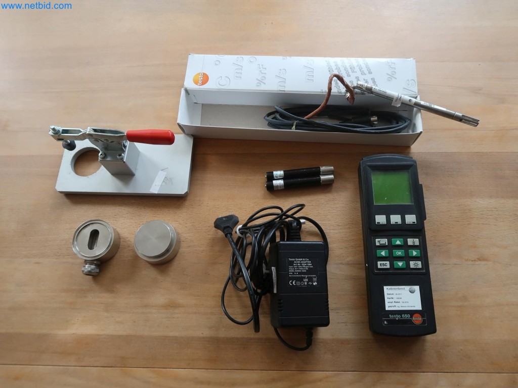 Testo 650 Temperatur-/Feuchtigkeitsmessgerät (Auction Premium) | NetBid España