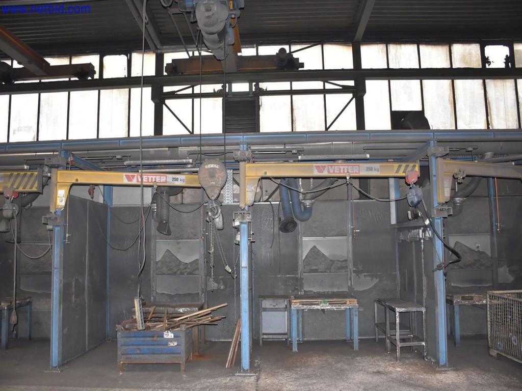 Used Vetter AW2,5 - 2,5 6 Schwenkkräne for Sale (Auction Premium) | NetBid Industrial Auctions