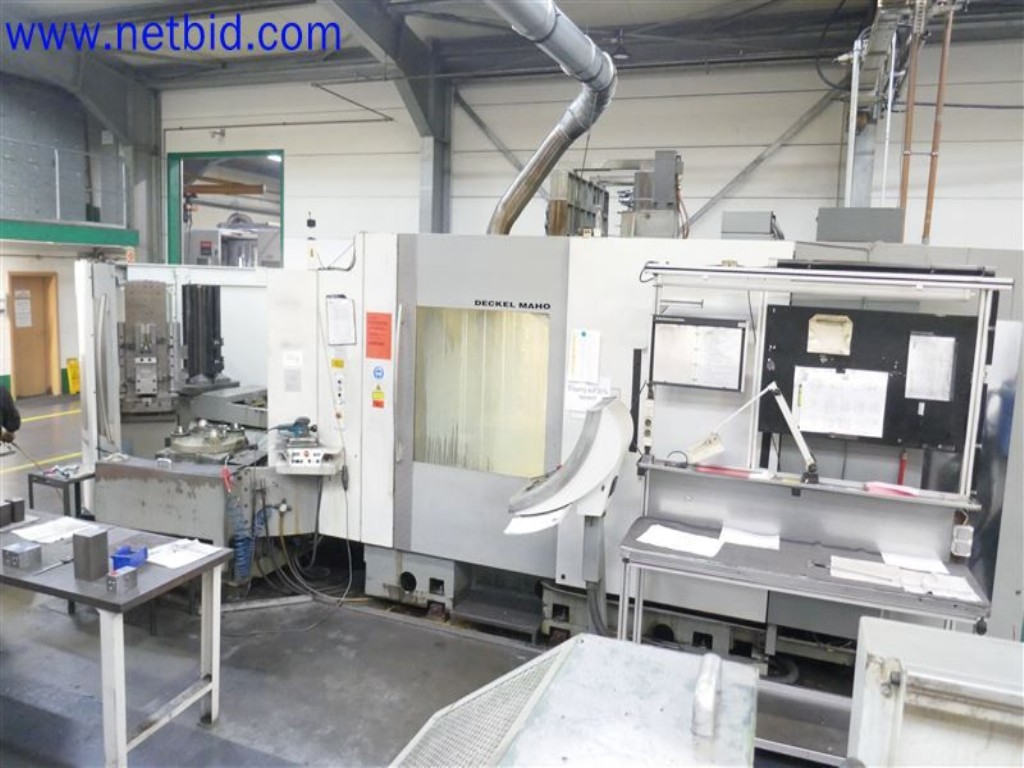 Used Deckel Maho DMC 80H Obdelovalni center CNC (BAZ 46) for Sale (Auction Premium) | NetBid Slovenija