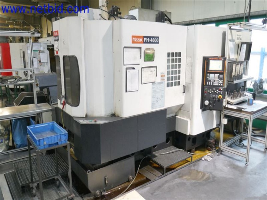 Used Mazak FH-4800 40T Obdelovalni center CNC (BAZ 5) for Sale (Auction Premium) | NetBid Slovenija